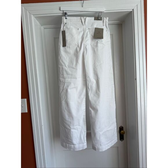 Hudson Jodie White Wide Leg Trouser Jeans sz 26 NWT - Picture 7 of 10